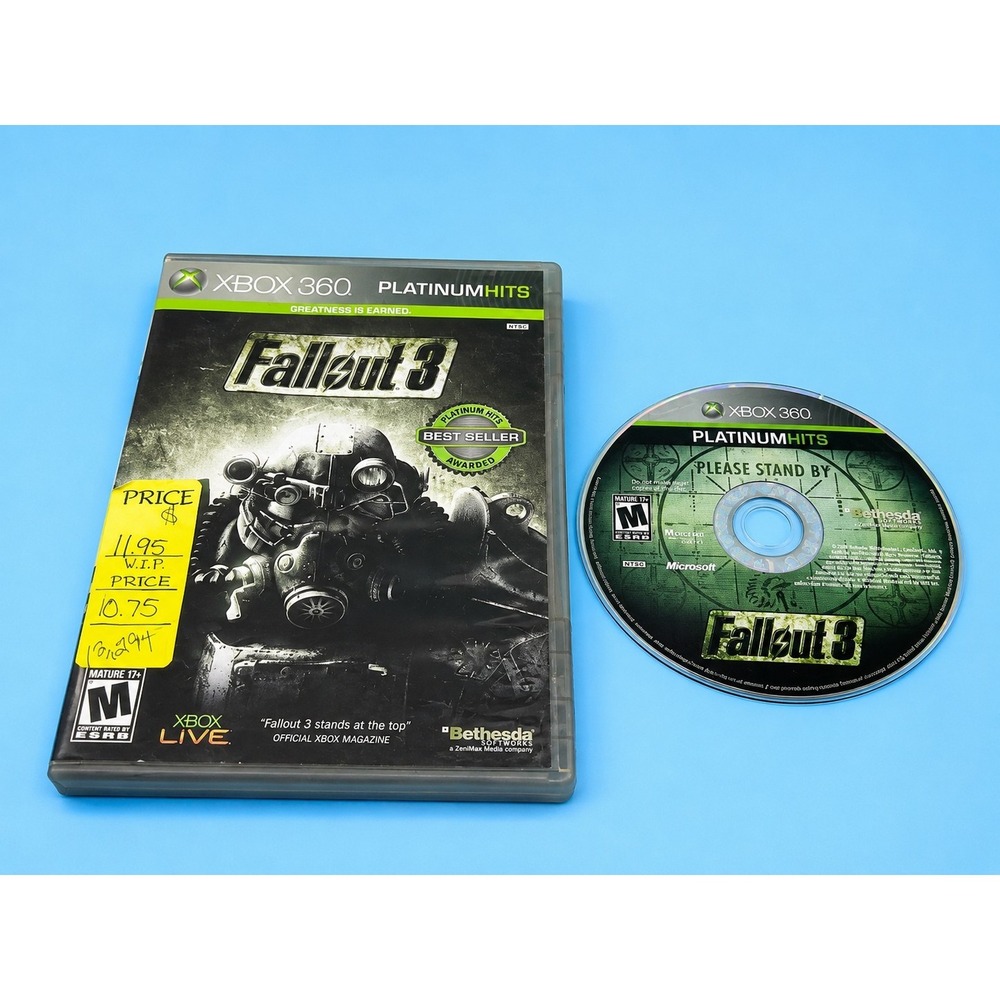 Fallout 3 - Microsoft Xbox 360 UNTESTED -1966